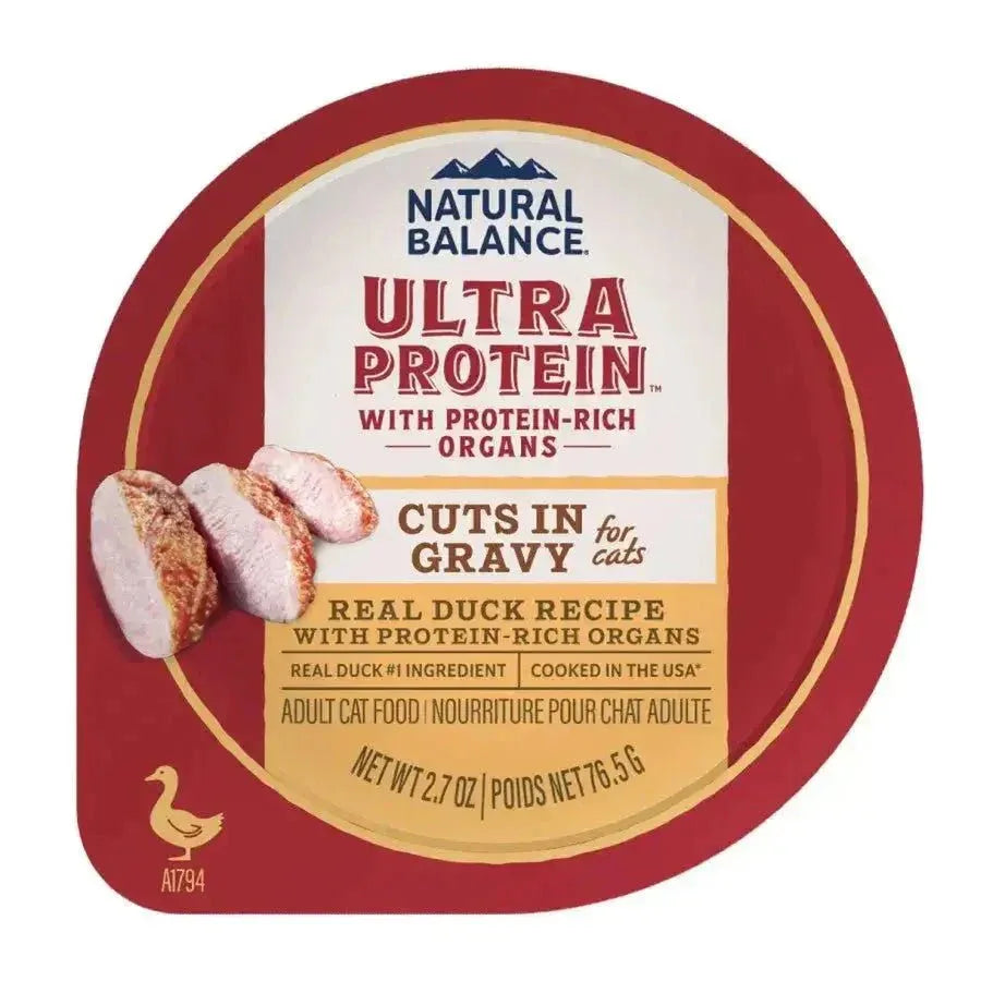 Natural Balance Pet Foods Ultra Protein Cuts in Gravy Wet Cat Food 10ea/2.7 oz - Talis Us