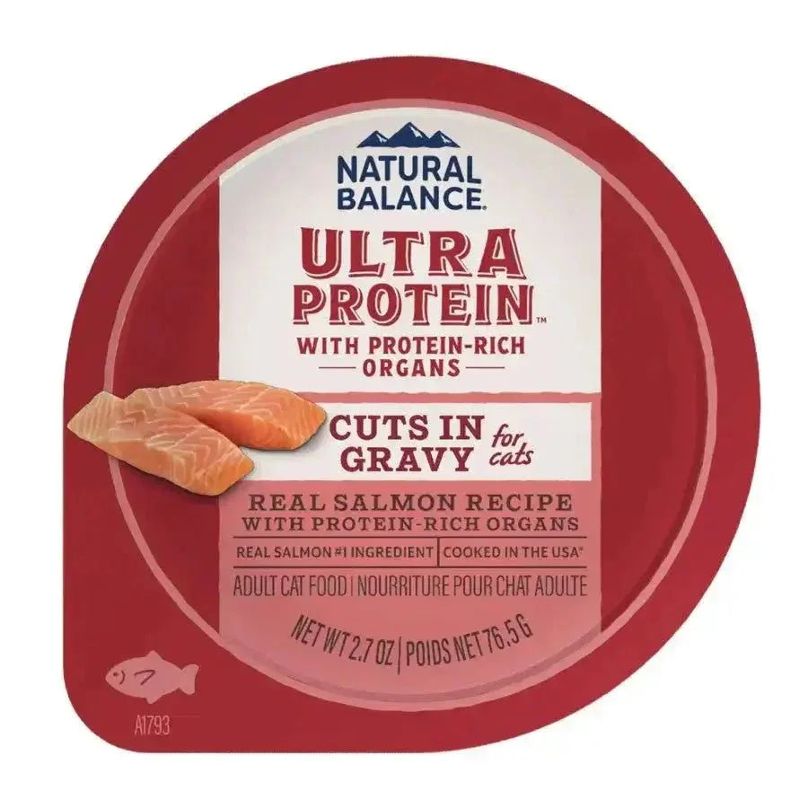 Natural Balance Pet Foods Ultra Protein Cuts in Gravy Wet Cat Food 10ea/2.7 oz - Talis Us