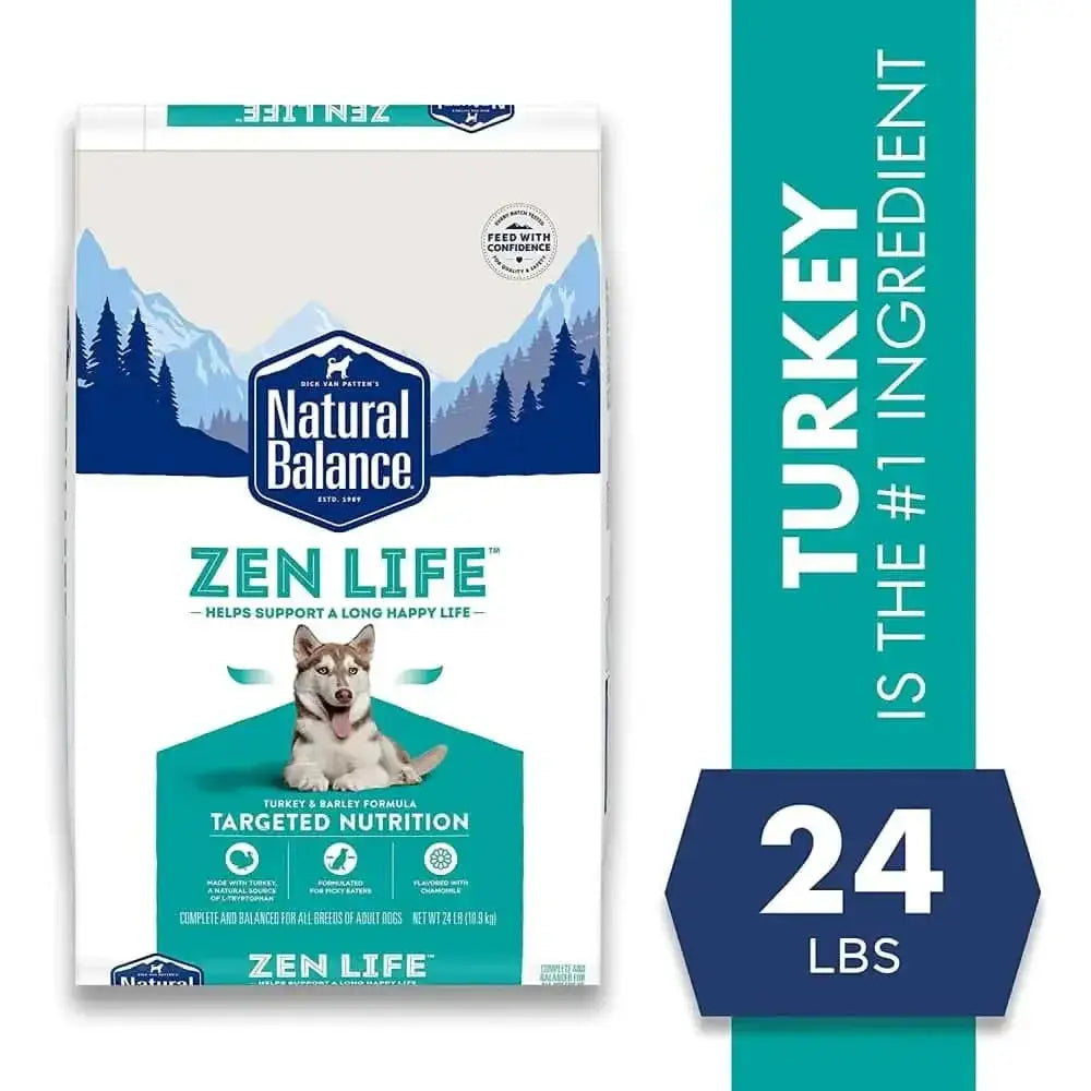 Natural Balance Pet Foods Zen Life Dry Dog Food Turkey & Brown Rice Natural Balance CPD