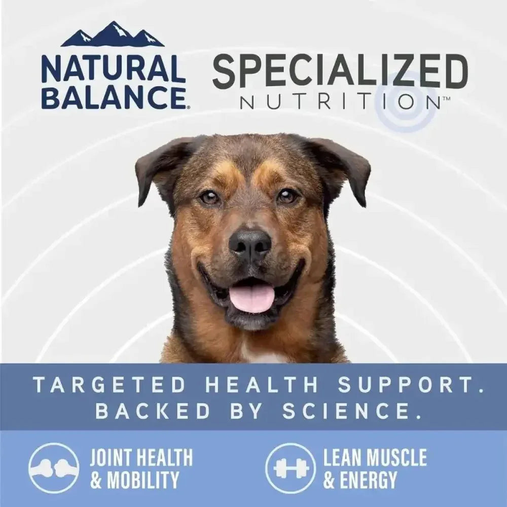 Natural Balance Specialized Nutrition Joint & Muscle Health Adult Chicken & Brown Rice Formula Wet Dog Food 12ea/12.7 oz - Talis Us