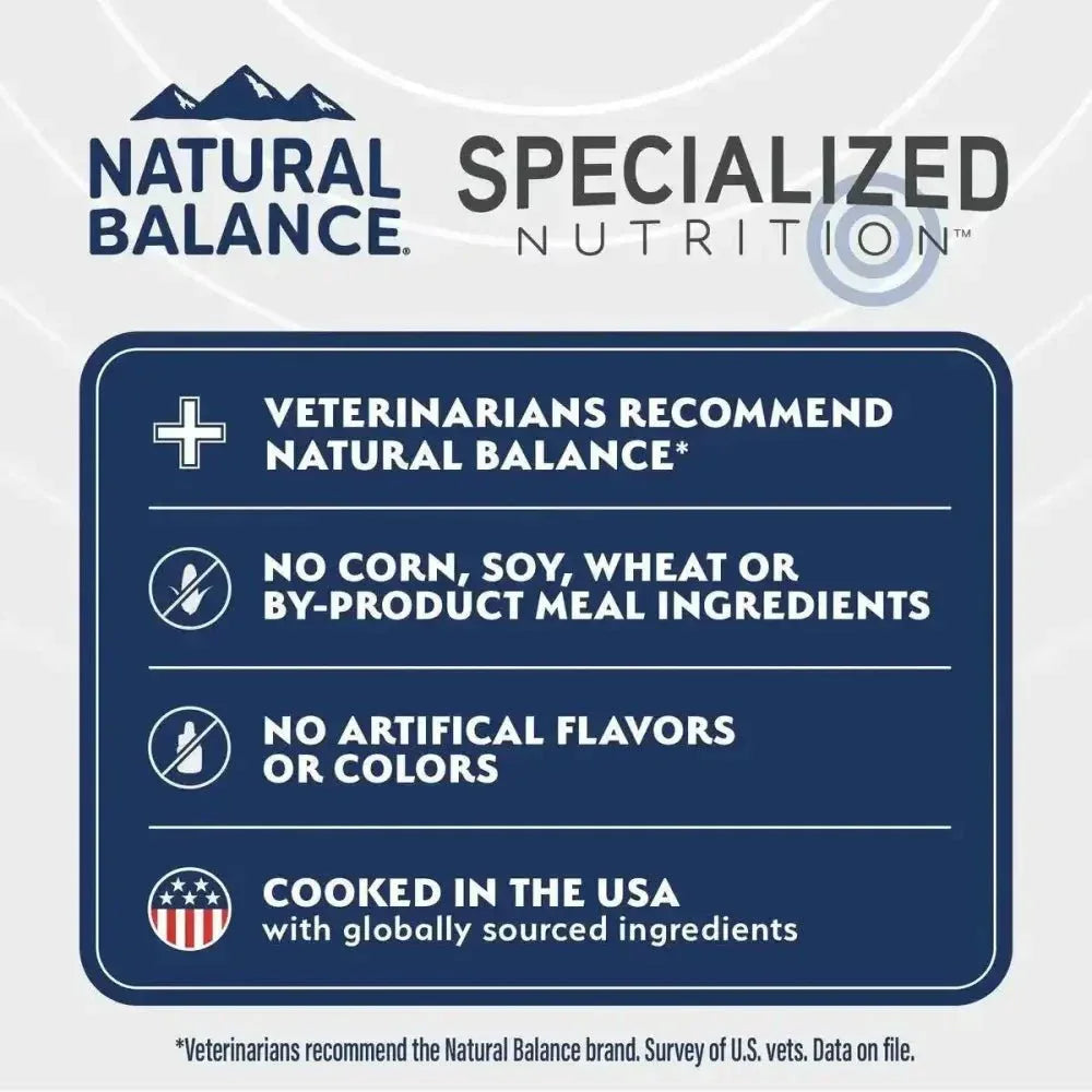 Natural Balance Specialized Nutrition Joint & Muscle Health Chicken & Oatmeal Dry Dog Food - Talis Us