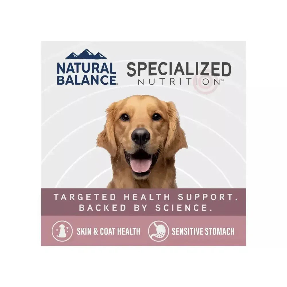 Natural Balance Specialized Nutrition Sensitive Skin & Stomach Formula Adult Salmon & Brown Rice Wet Dog Food - Talis Us