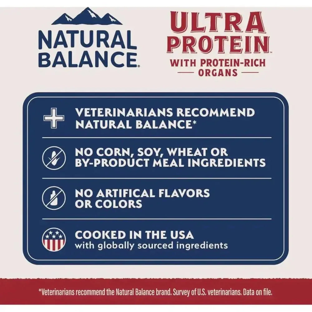Natural Balance Ultra Protein Chicken Meal Recipe Dry Cat Food - Talis Us