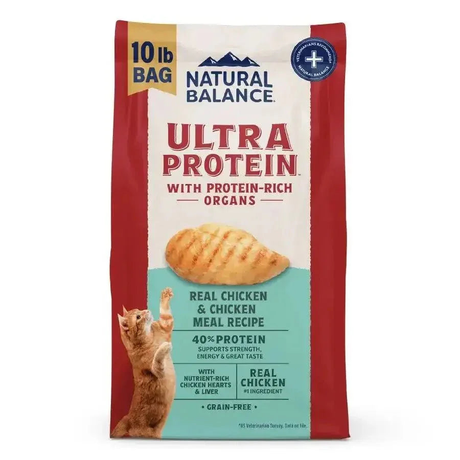 Natural Balance Ultra Protein Chicken Meal Recipe Dry Cat Food - Talis Us
