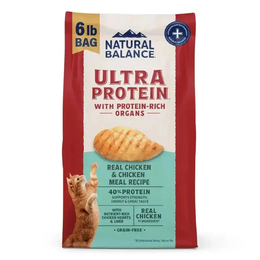 Natural Balance Ultra Protein Chicken Meal Recipe Dry Cat Food - Talis Us