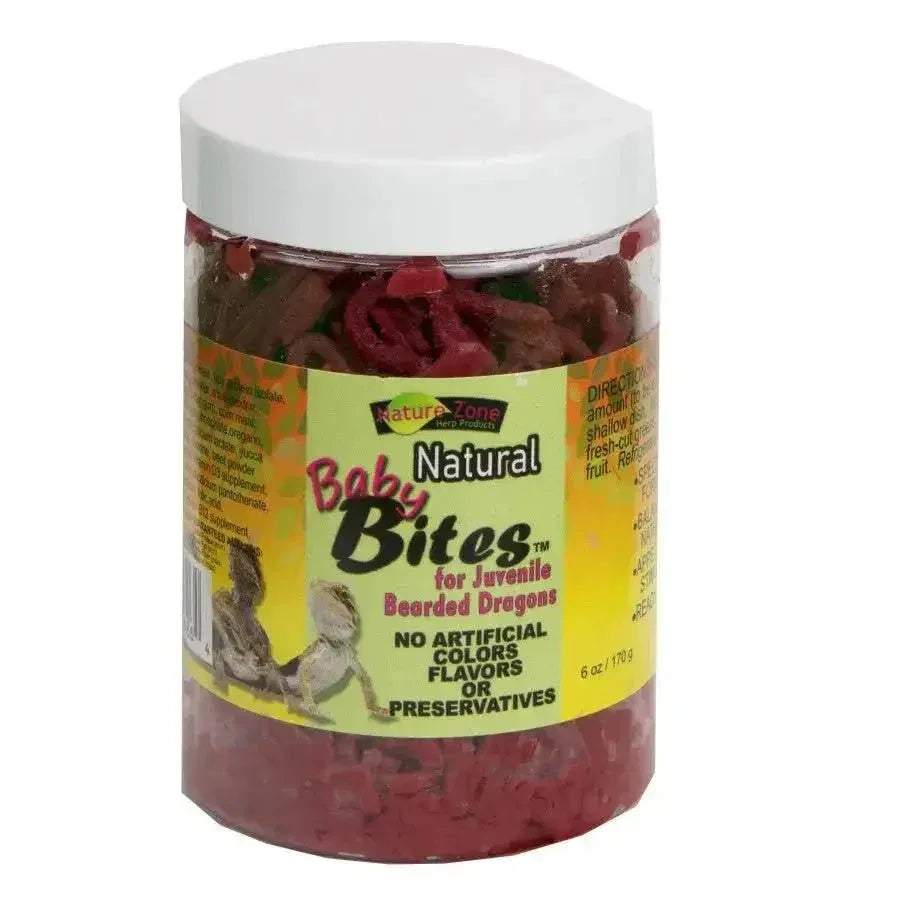 Nature Zone Baby Bites for Juvenile Bearded Dragons 6 oz - Talis Us