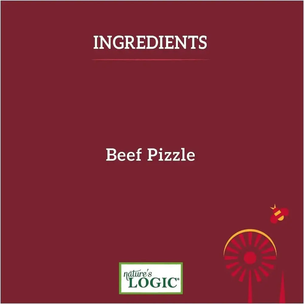 Natures Logic Beef Pizzle Canine Chew Dog Treats Nature's Logic
