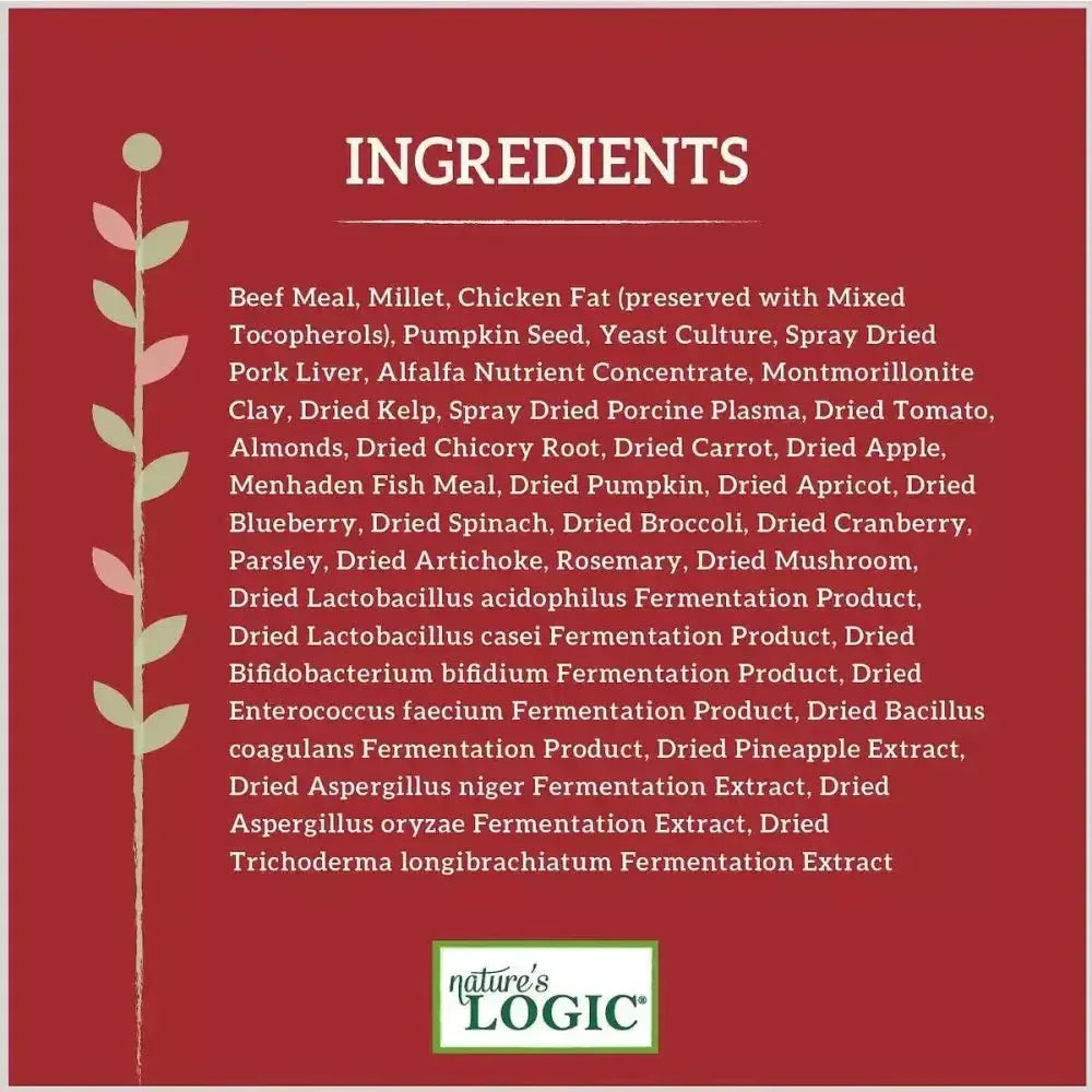 Nature's Logic Canine Beef Meal Feast Dry Dog Food - Talis Us