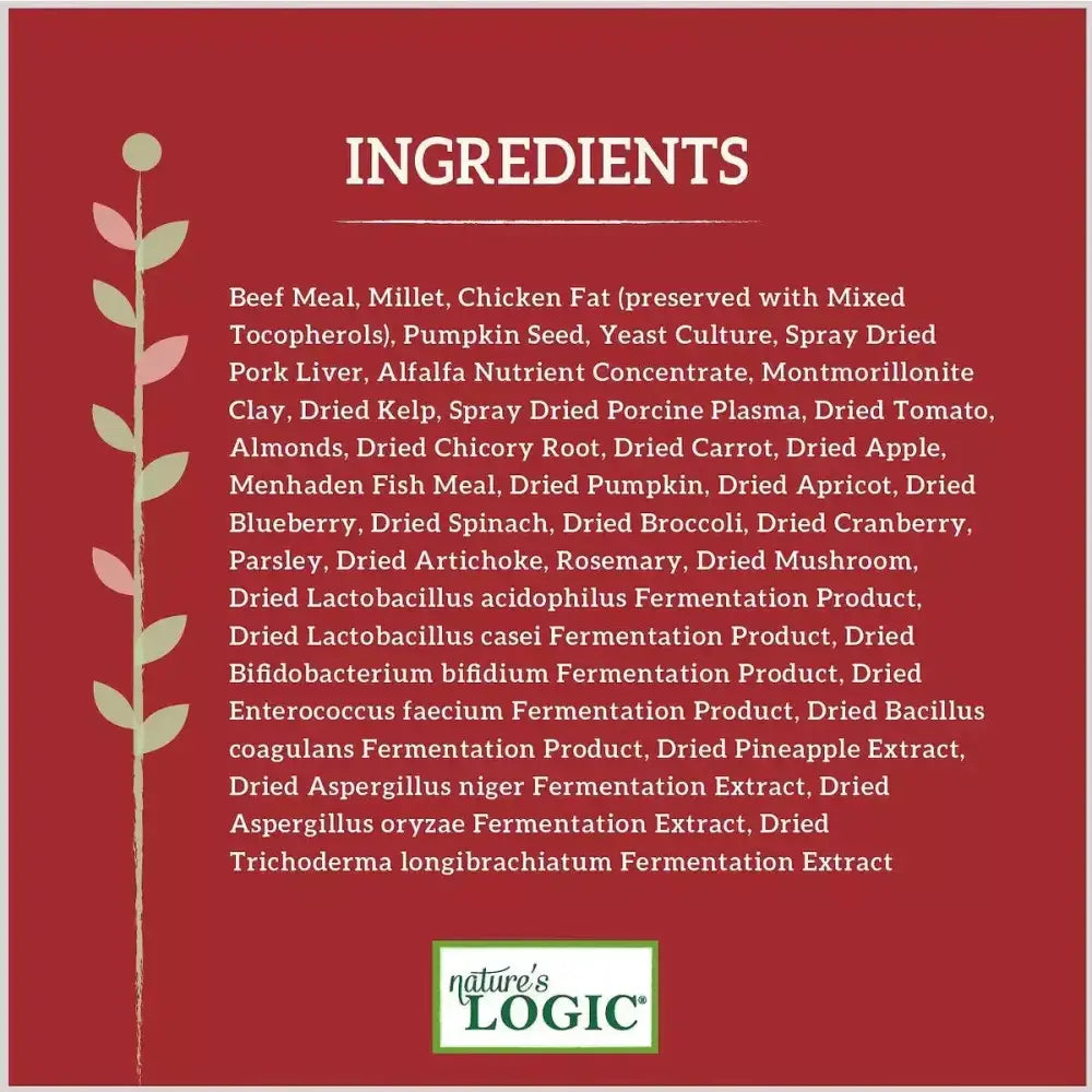 Nature's Logic Canine Beef Meal Feast Dry Dog Food Nature's Logic