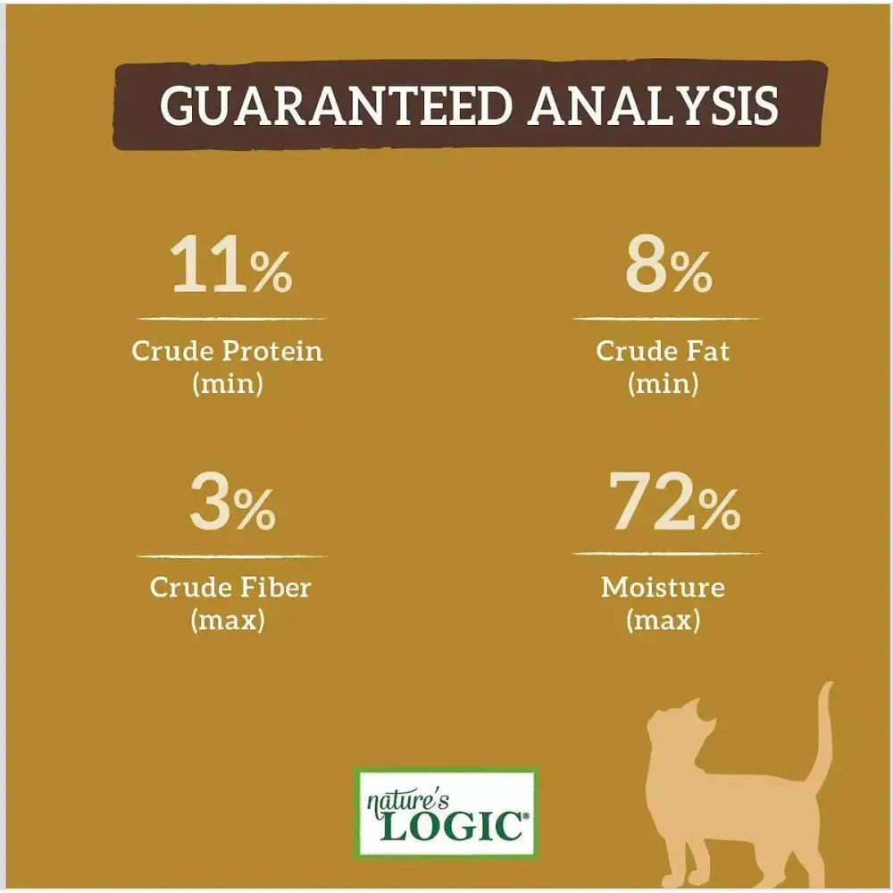 Nature's Logic Canine Chicken Feast Grain-Free Canned Dog Food 13.2 oz case of 12 Nature's Logic