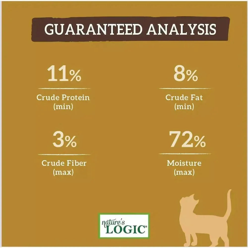 Nature's Logic Canine Chicken Feast Grain - Free Canned Dog Food 13.2 oz case of 12 - Talis Us