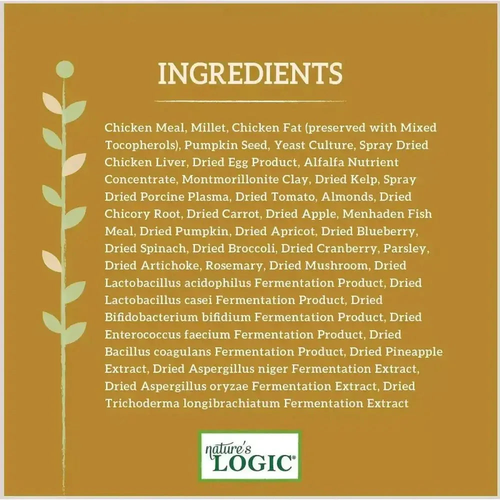 Nature's Logic Canine Chicken Meal Feast Dry Dog Food - Talis Us