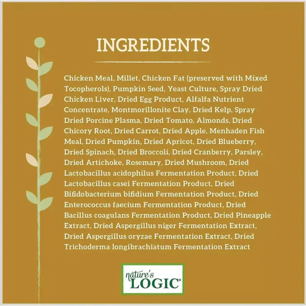 Nature's Logic Canine Chicken Meal Feast Dry Dog Food Nature's Logic
