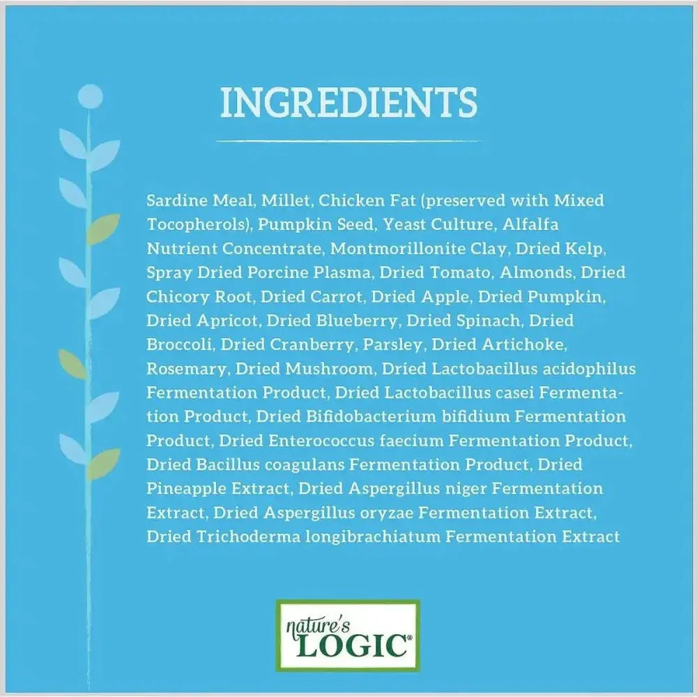 Nature's Logic Canine Sardine Meal Feast Dry Dog Food - Talis Us