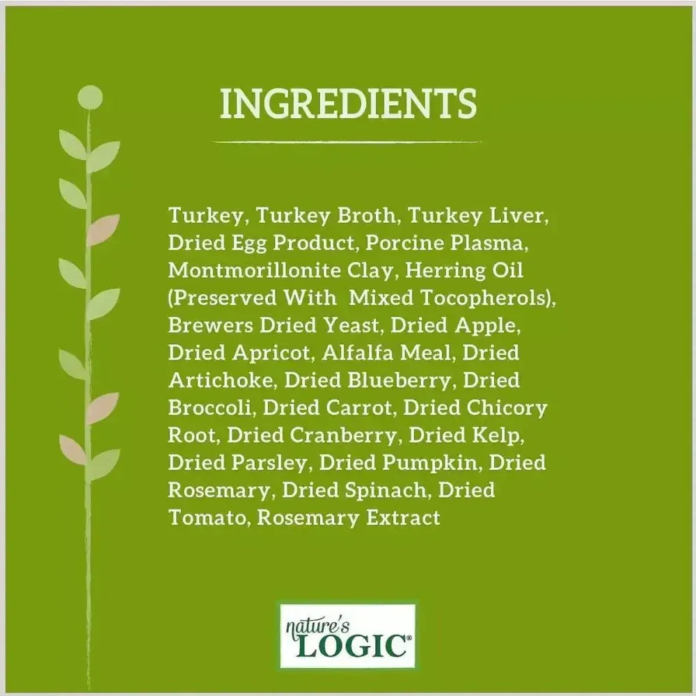 Nature's Logic Canine Turkey Feast Grain - Free Canned Dog Food 13.2 oz Case of 12 - Talis Us