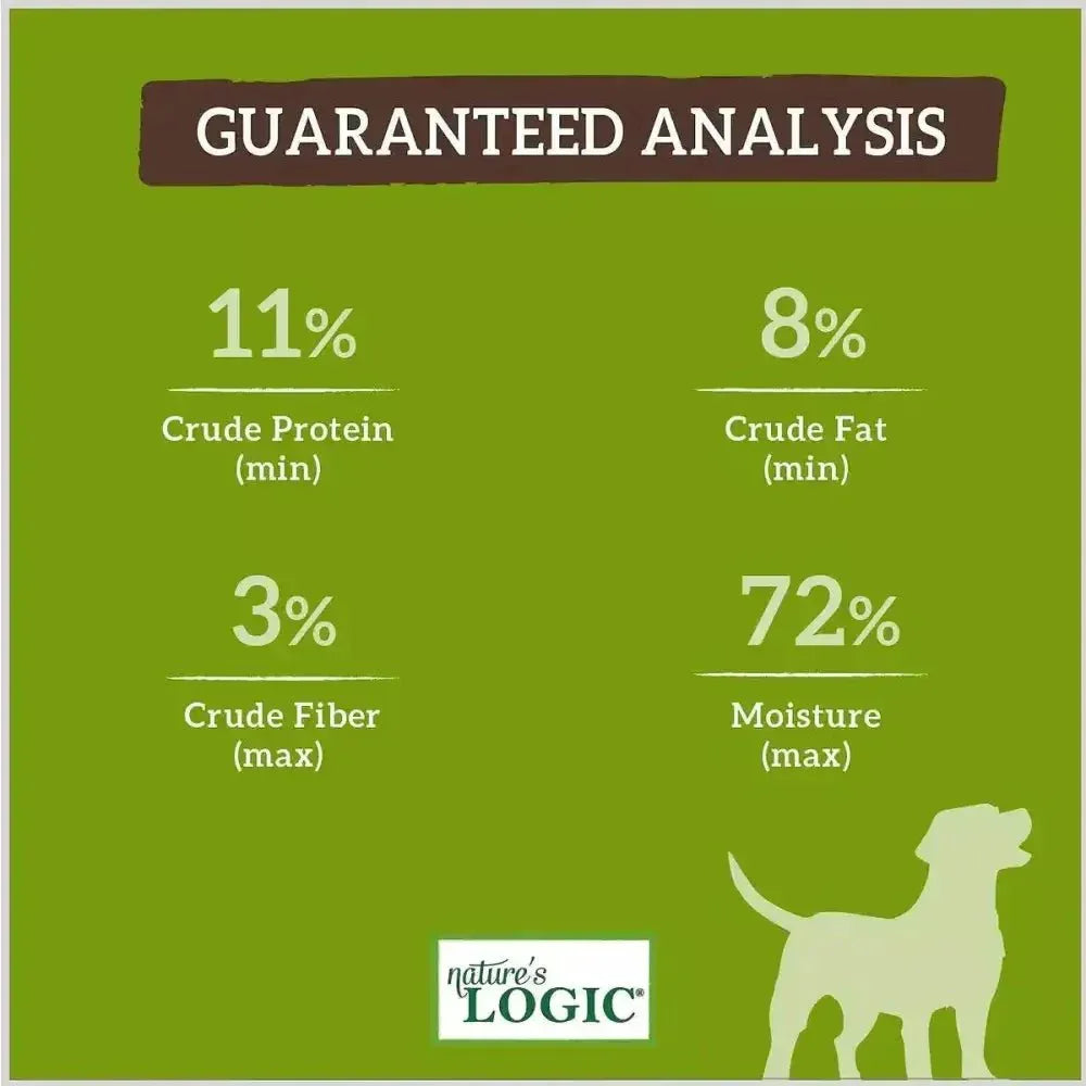 Nature's Logic Canine Turkey Feast Grain - Free Canned Dog Food 13.2 oz Case of 12 - Talis Us
