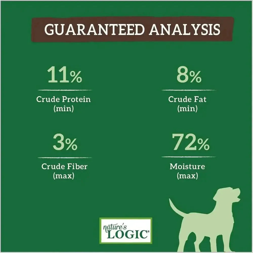 Nature's Logic Canine Venison Feast Grain - Free Canned Dog Food - Talis Us