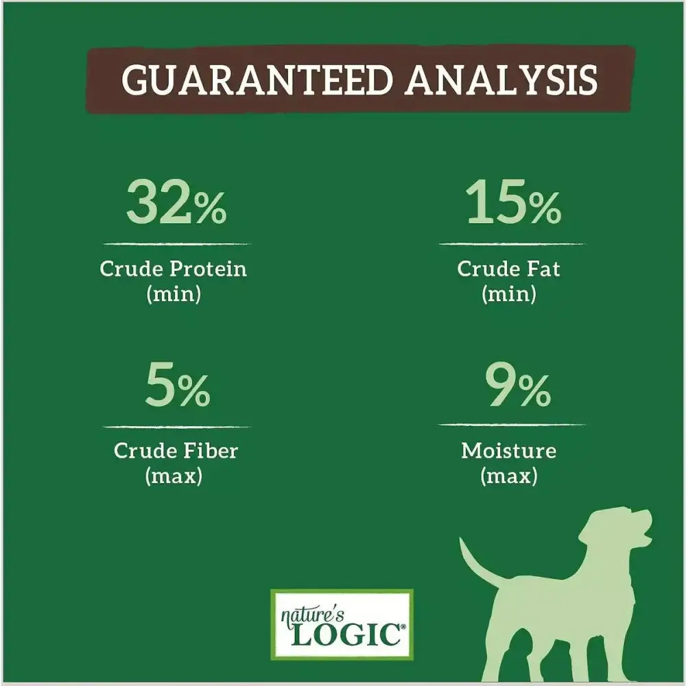 Nature's Logic Canine Venison Meal Feast Dry Dog Food Nature's Logic