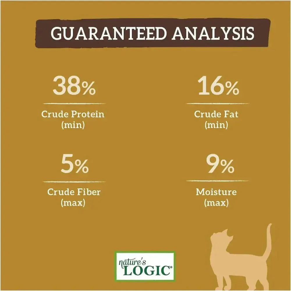 Nature's Logic Feline Chicken Meal Feast All Life Stages Dry Cat Food - Talis Us