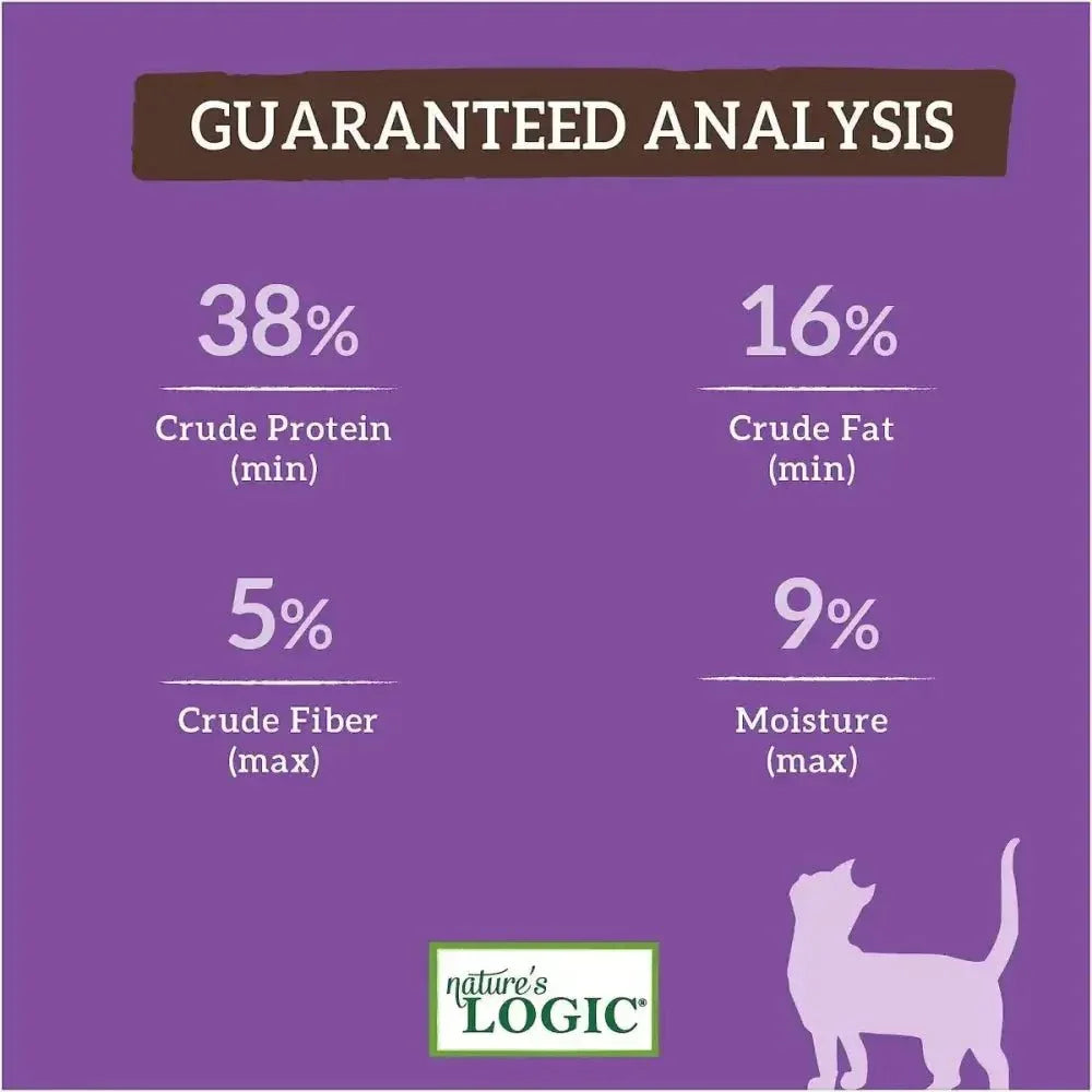 Nature's Logic Feline Rabbit Meal Feast All Life Stages Dry Cat Food - Talis Us