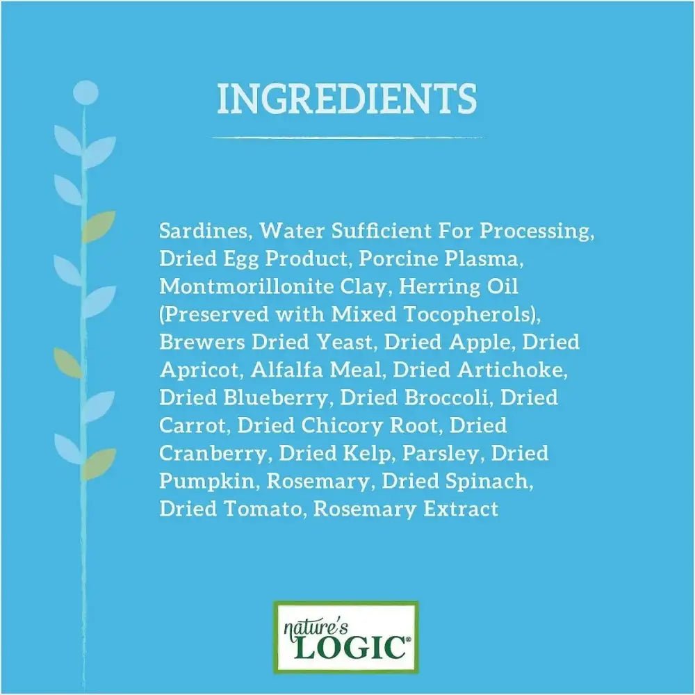 Nature's Logic Feline Sardine Feast Grain - Free Canned Cat Food 5.5 oz Case of 24 - Talis Us