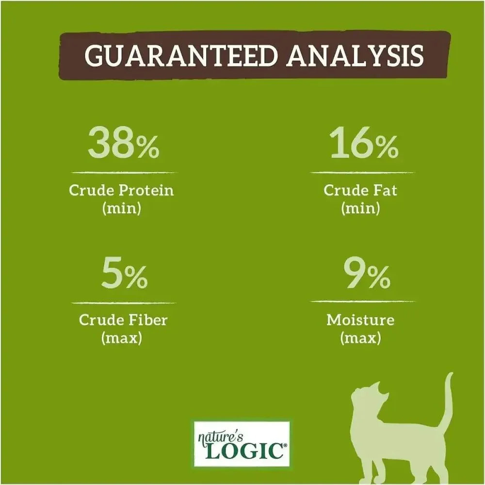 Nature's Logic Feline Turkey Meal Feast All Life Stages Dry Cat Food - Talis Us