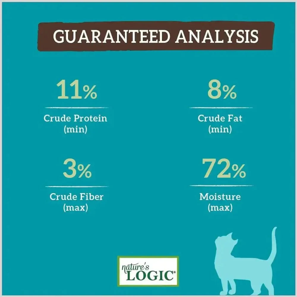 Nature's Logic Lamb Feast Grain - Free Canned Dog Food 13.2 oz case of 12 - Talis Us