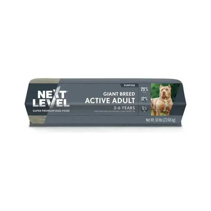 Next Level Giant Breed Active Adult Dry Dog Food 50 lb - Talis Us