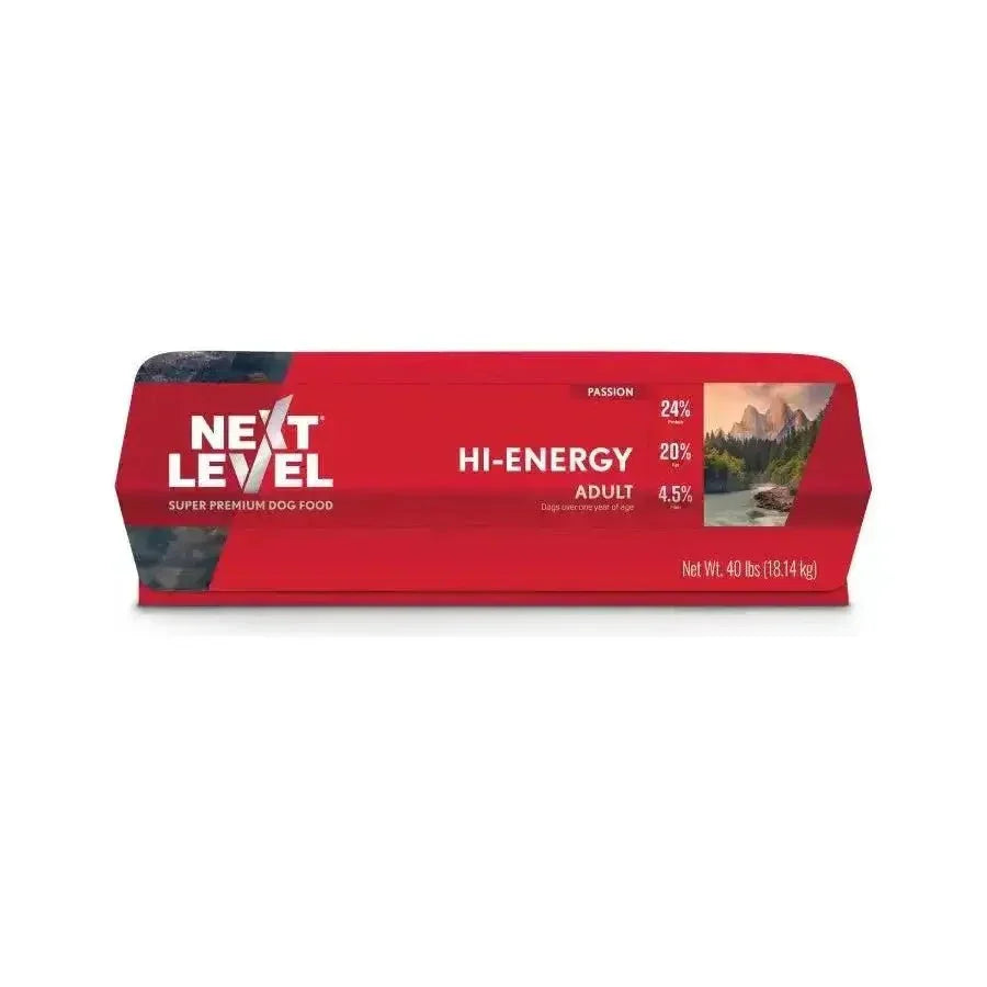 Next Level Hi - Energy Adult Dry Dog Food 40 lb - Talis Us