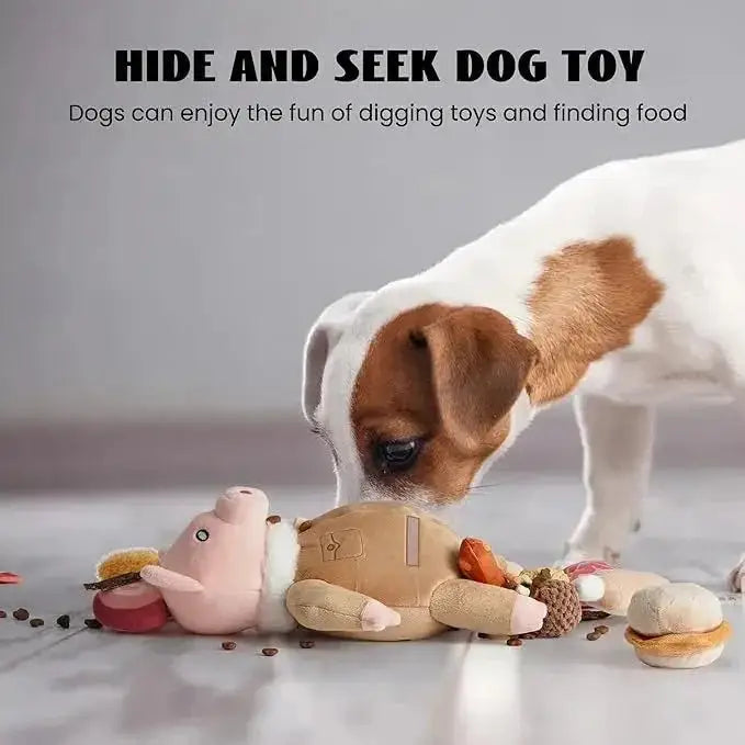 Nocciola Hide - and - Seek Pig Toy Bundle for Dogs - Talis Us