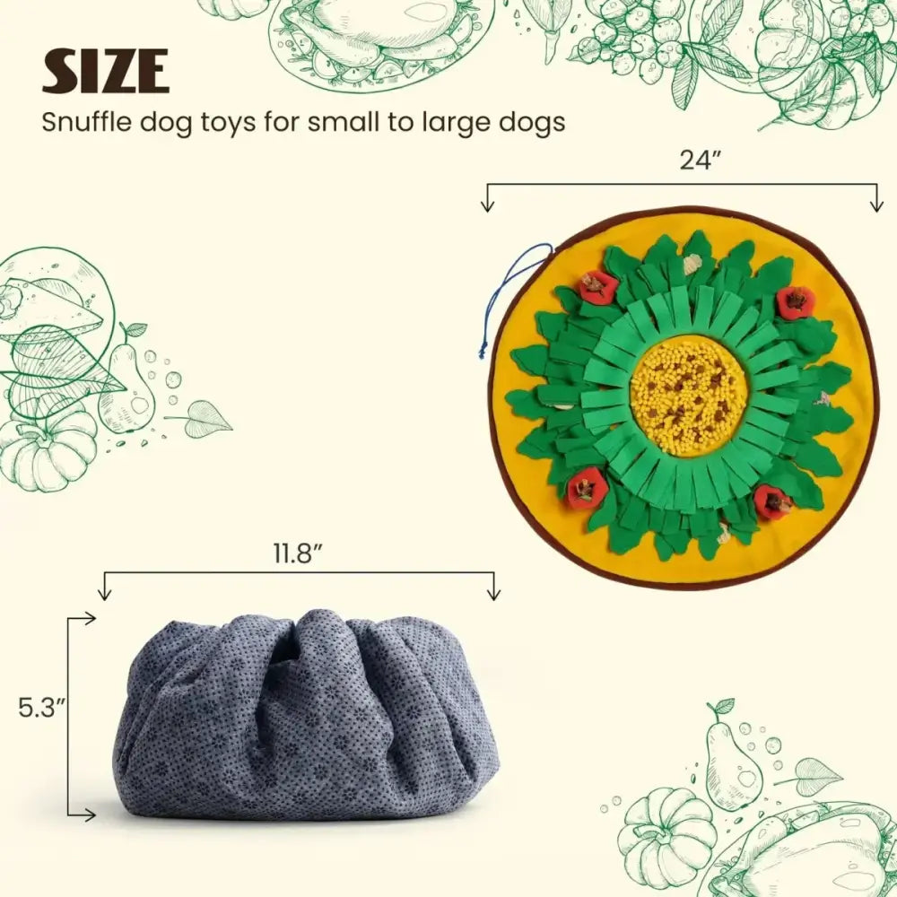 Nocciola Snuffle Mat and Toy Set for Dogs - Fun & Engaging Bundle - Talis Us