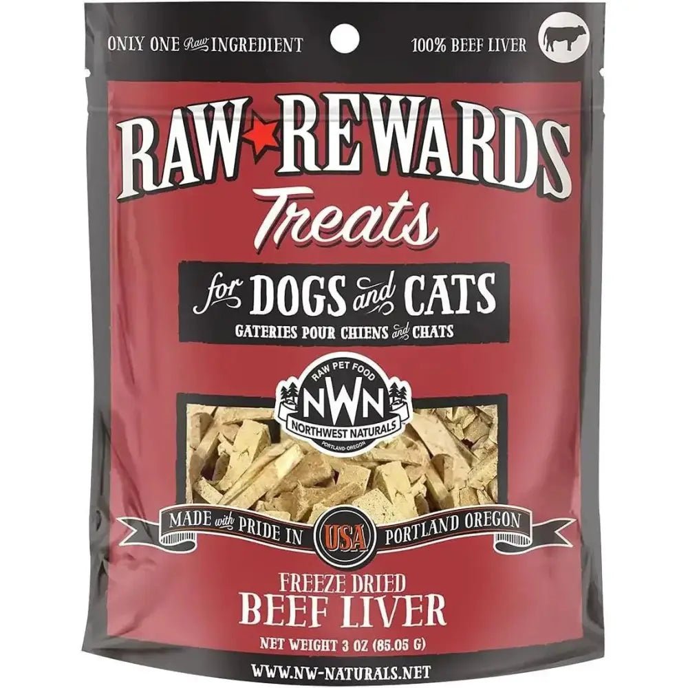 Northwest Naturals Beef Liver Freeze - Dried Treats for Dogs and Cats - Talis Us