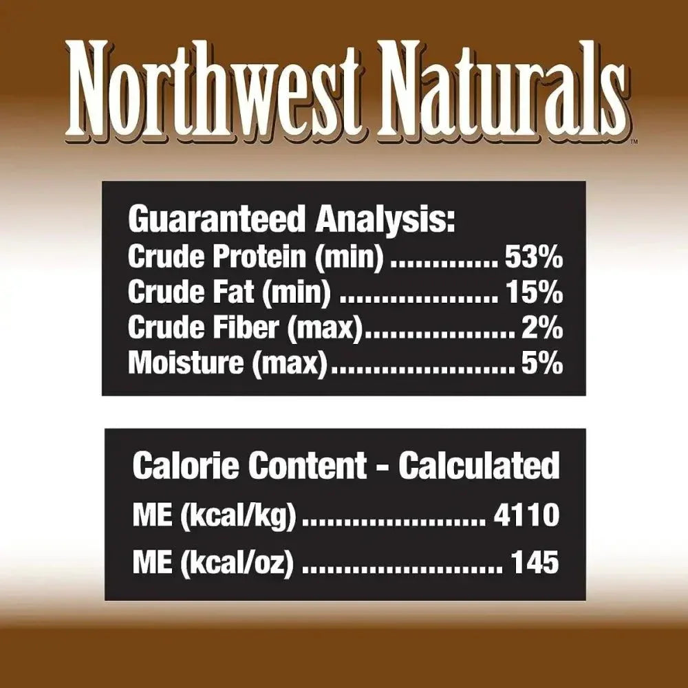 Northwest Naturals Bison Liver Freeze - Dried Treats for Dogs and Cats 3oz - Talis Us