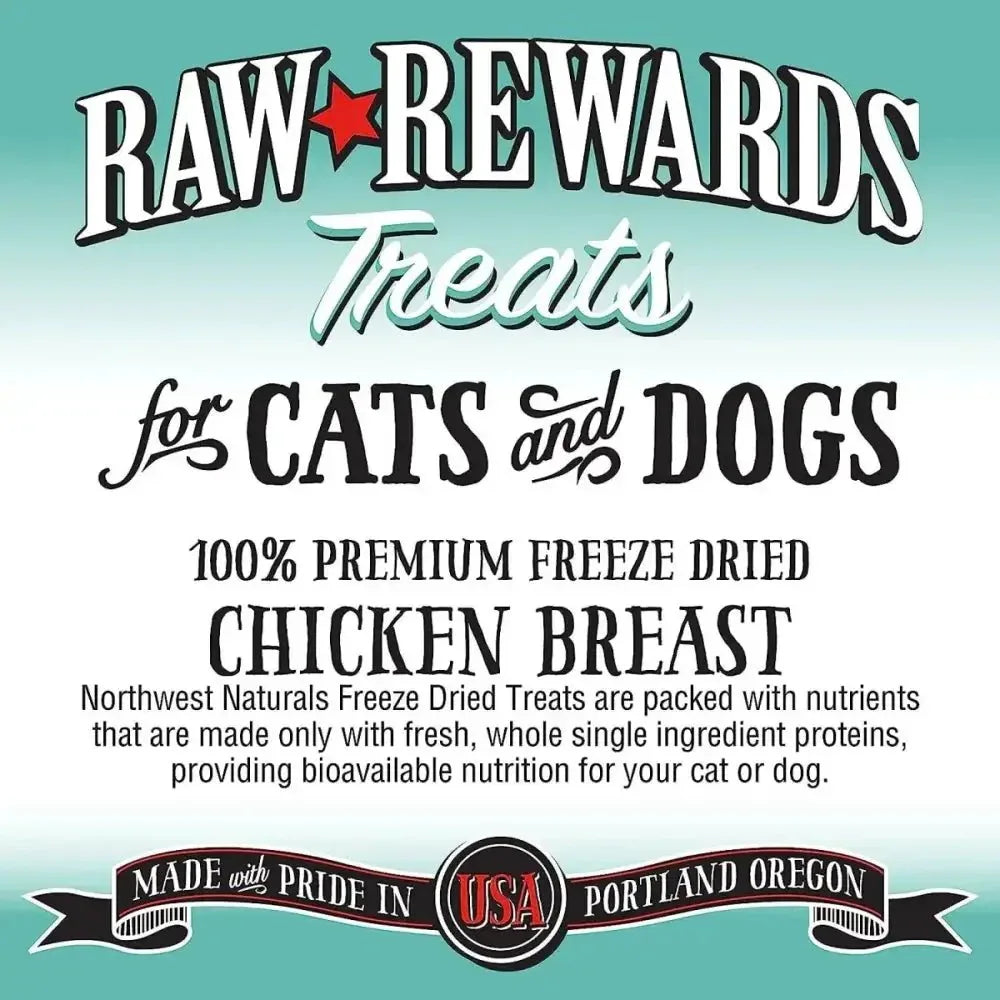 Northwest Naturals Chicken Breast Freeze - Dried Treats for Dogs and Cats - Talis Us