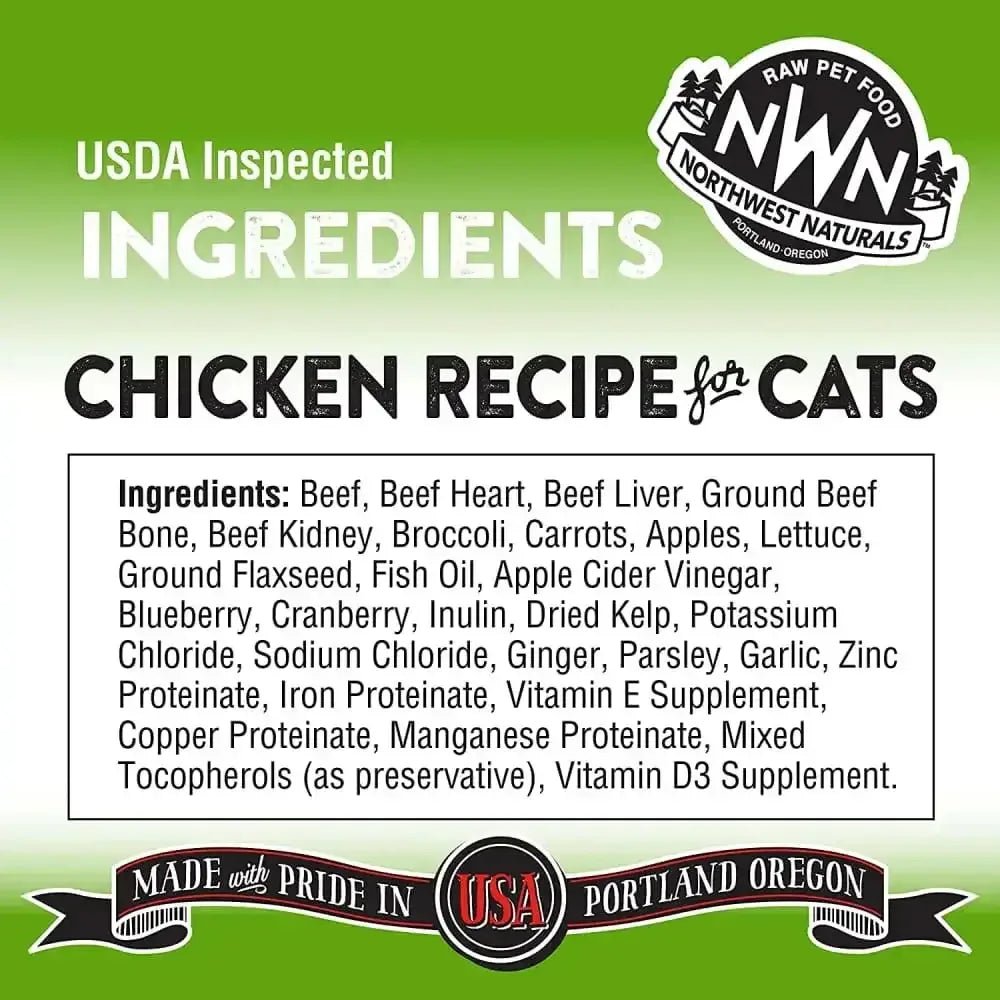 Northwest Naturals Freeze Dried Cat Nibbles Chicken Cat Food - Talis Us