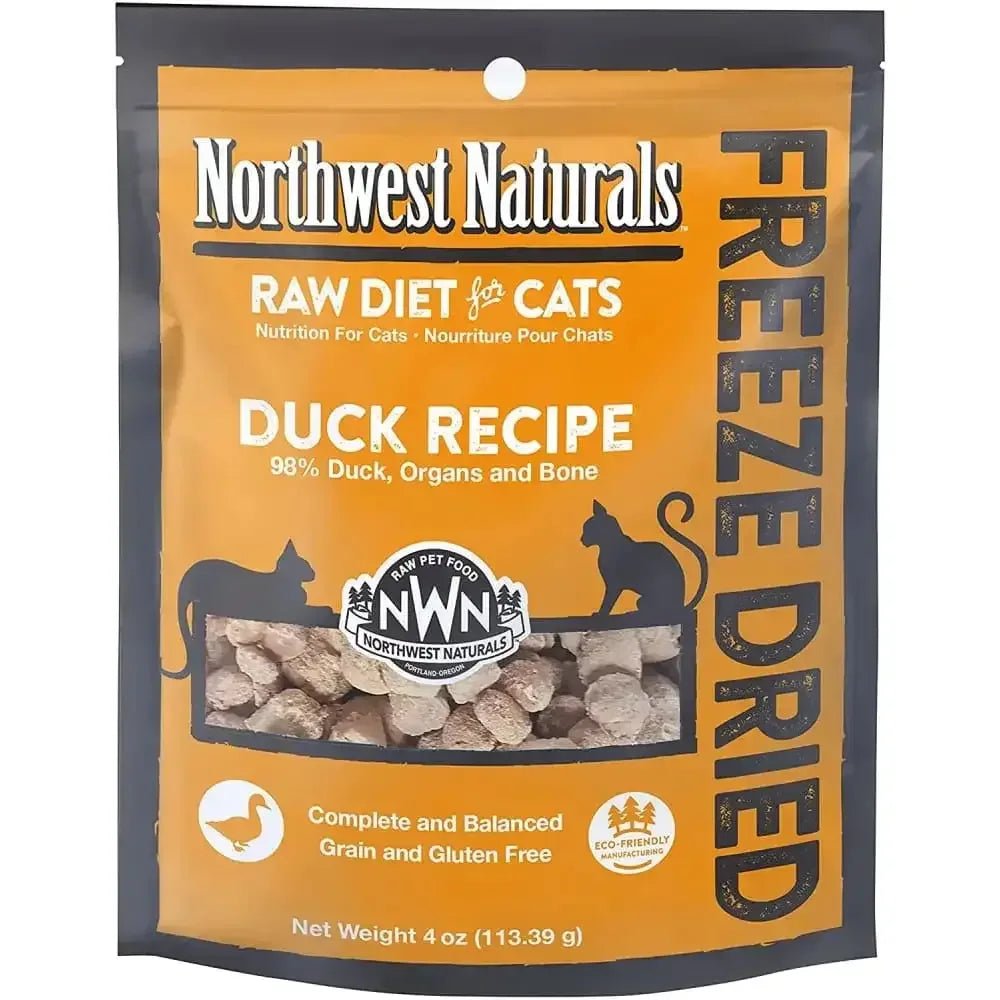Northwest Naturals Freeze Dried Cats Nibbles Duck Cat Food - Talis Us
