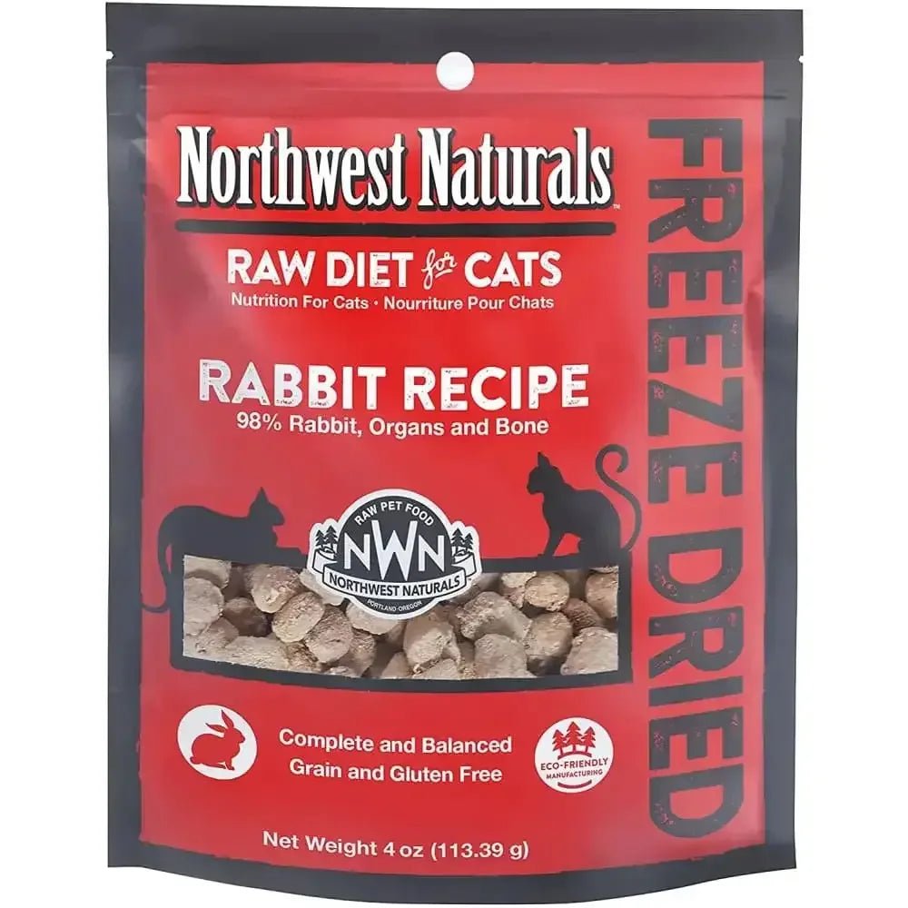 Northwest Naturals Freeze Dried Cats Nibbles Rabbit Cat Food - Talis Us
