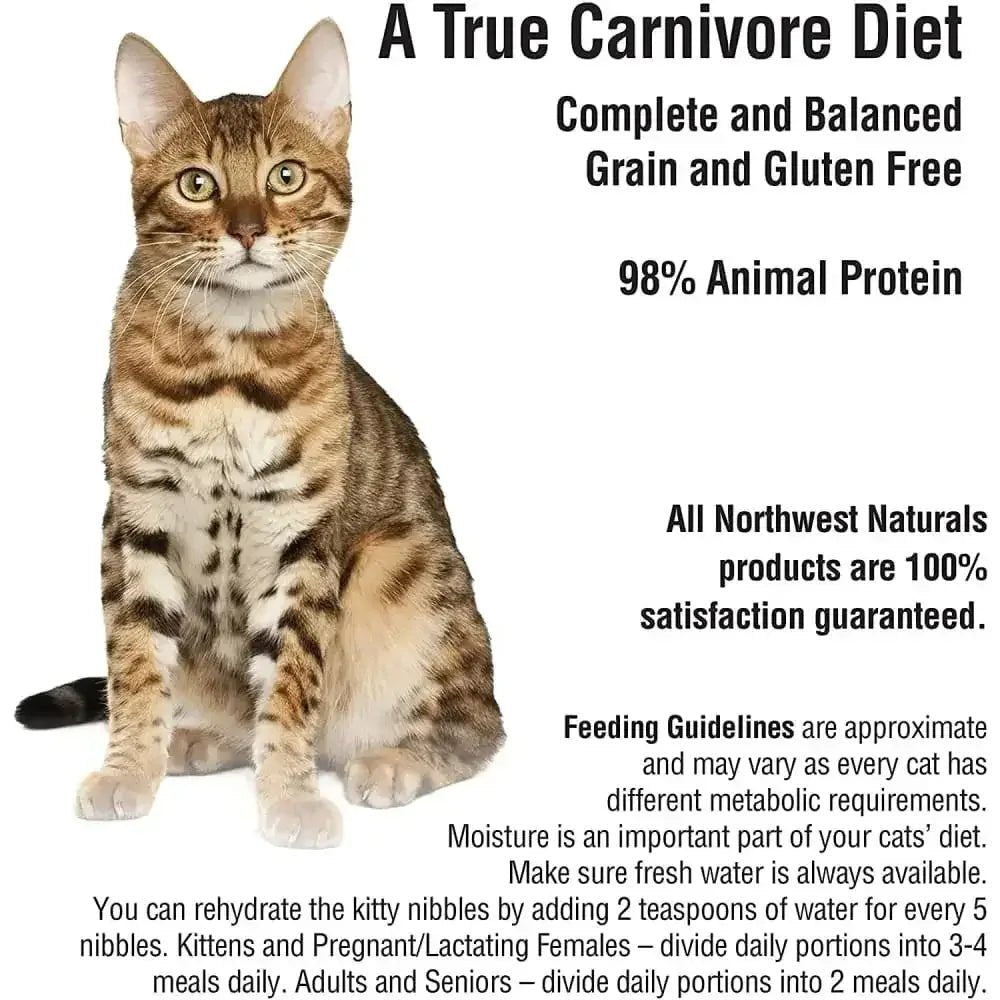 Northwest Naturals Freeze Dried Cats Nibbles Rabbit Cat Food - Talis Us