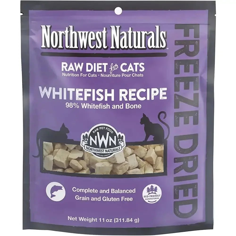 Northwest Naturals Freeze Dried Cats Nibbles Whitefish Cat Food - Talis Us