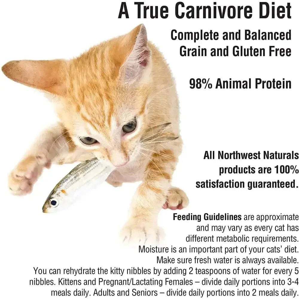 Northwest Naturals Freeze Dried Cats Nibbles Whitefish Cat Food - Talis Us