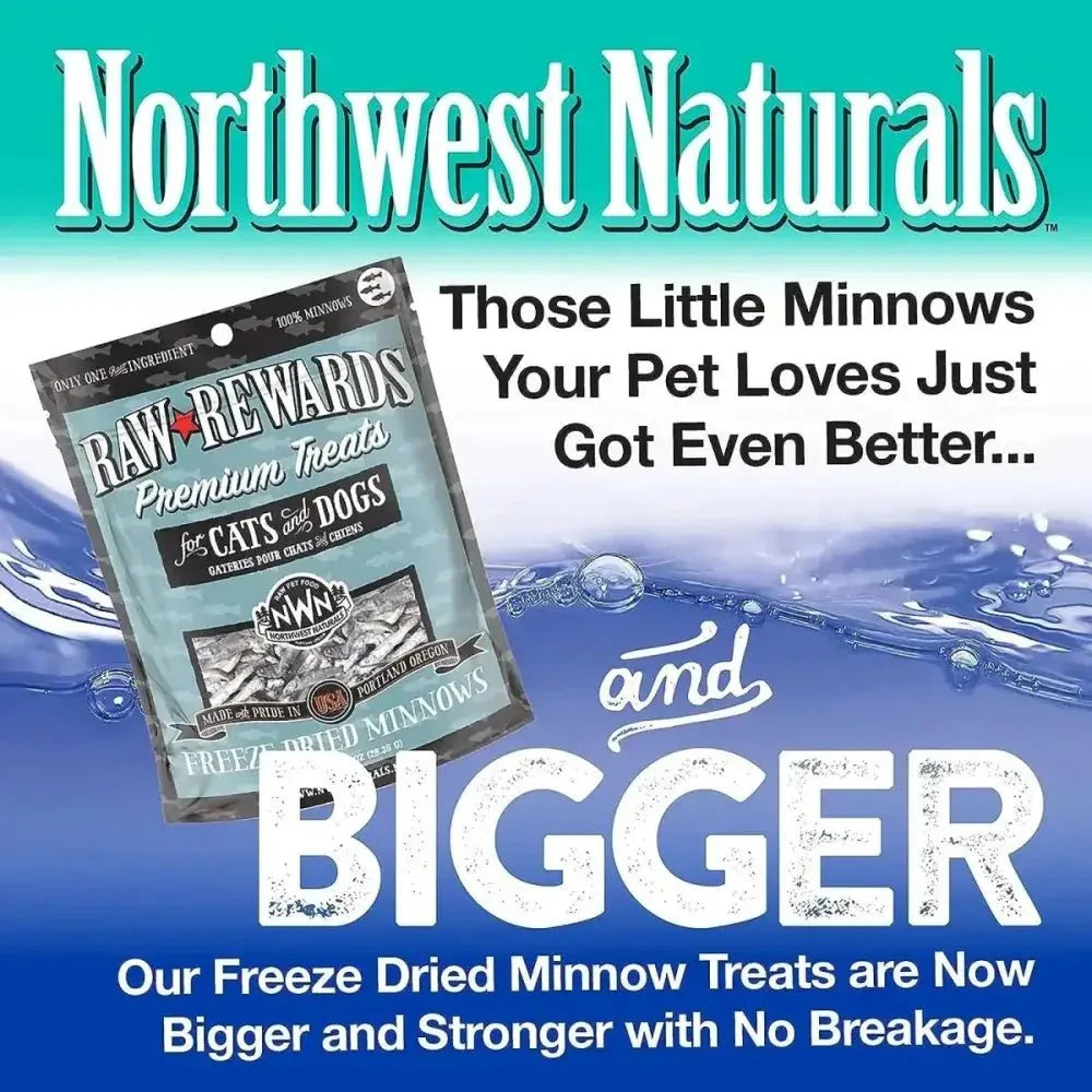 Northwest Naturals Minnows Freeze - Dried Treats for Dogs and Cats - Talis Us