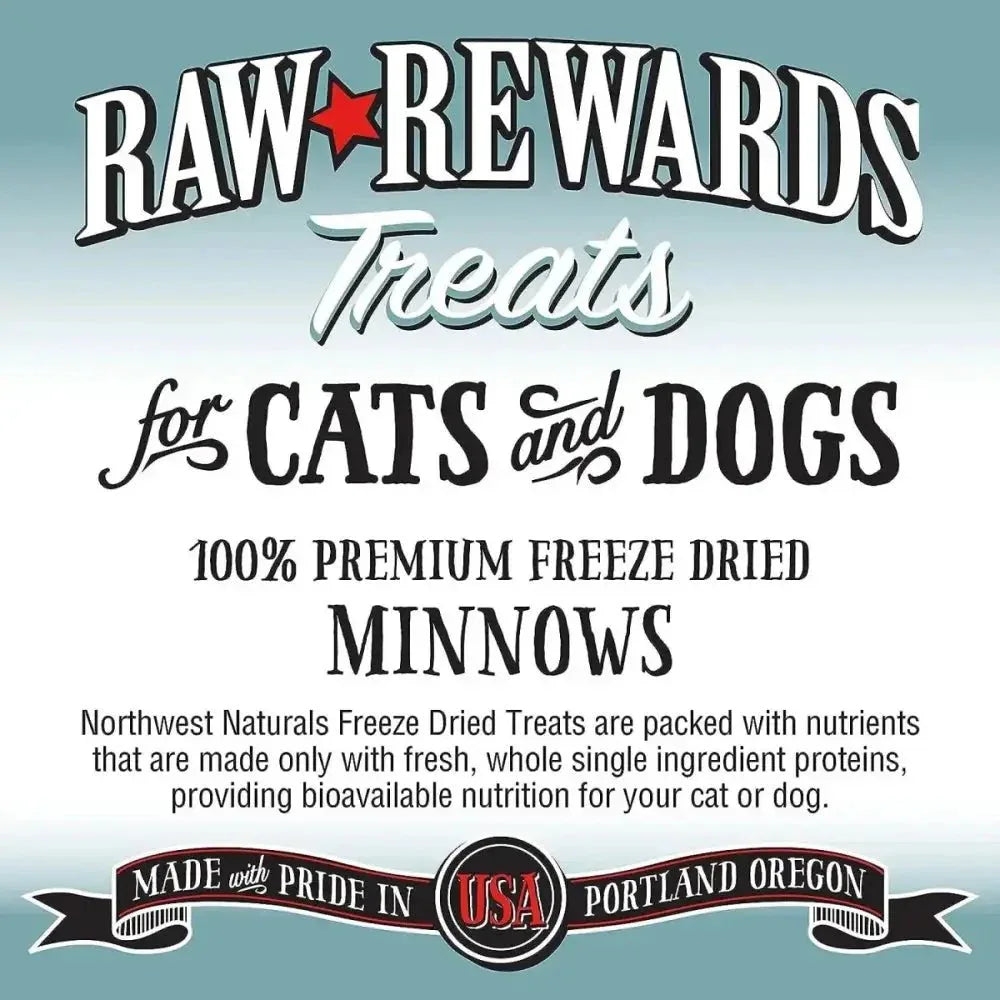 Northwest Naturals Minnows Freeze - Dried Treats for Dogs and Cats - Talis Us