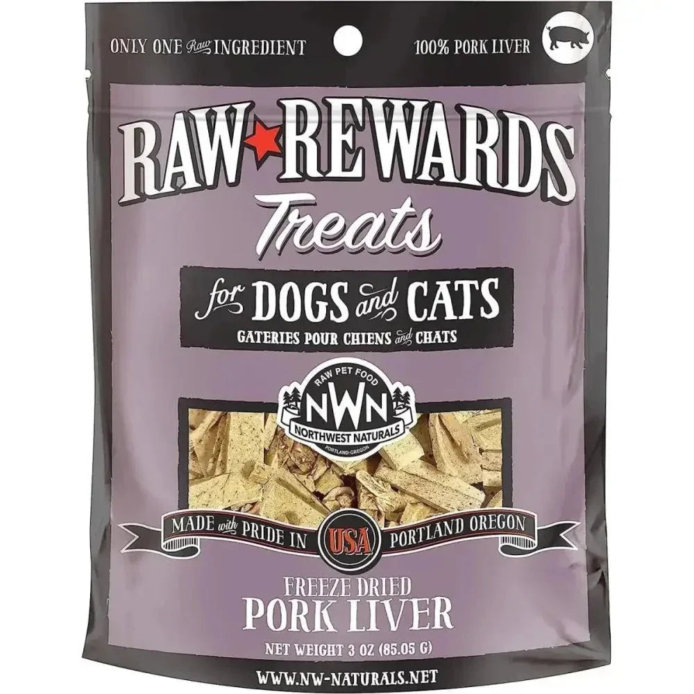 Northwest Naturals Pork Liver Freeze - Dried Treats for Dogs and Cats - Talis Us