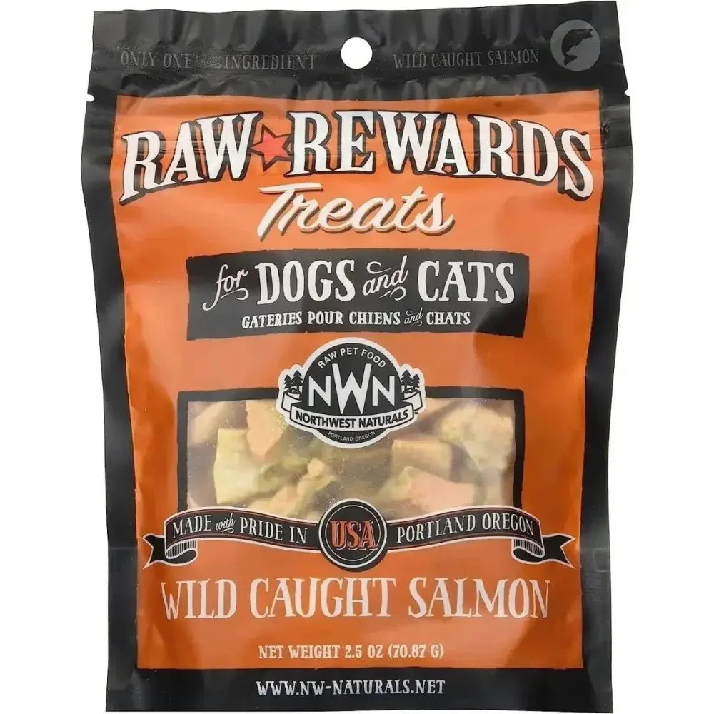 Northwest Naturals Salmon Freeze - Dried Treats for Dogs and Cats 2.5oz - Talis Us