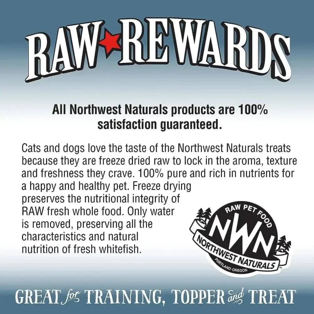Northwest Naturals Whitefish Freeze - Dried Treats for Dogs and Cats - Talis Us