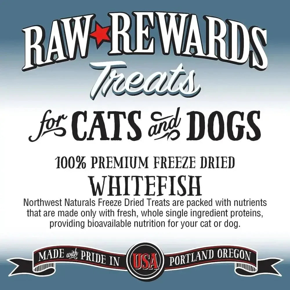 Northwest Naturals Whitefish Freeze - Dried Treats for Dogs and Cats - Talis Us