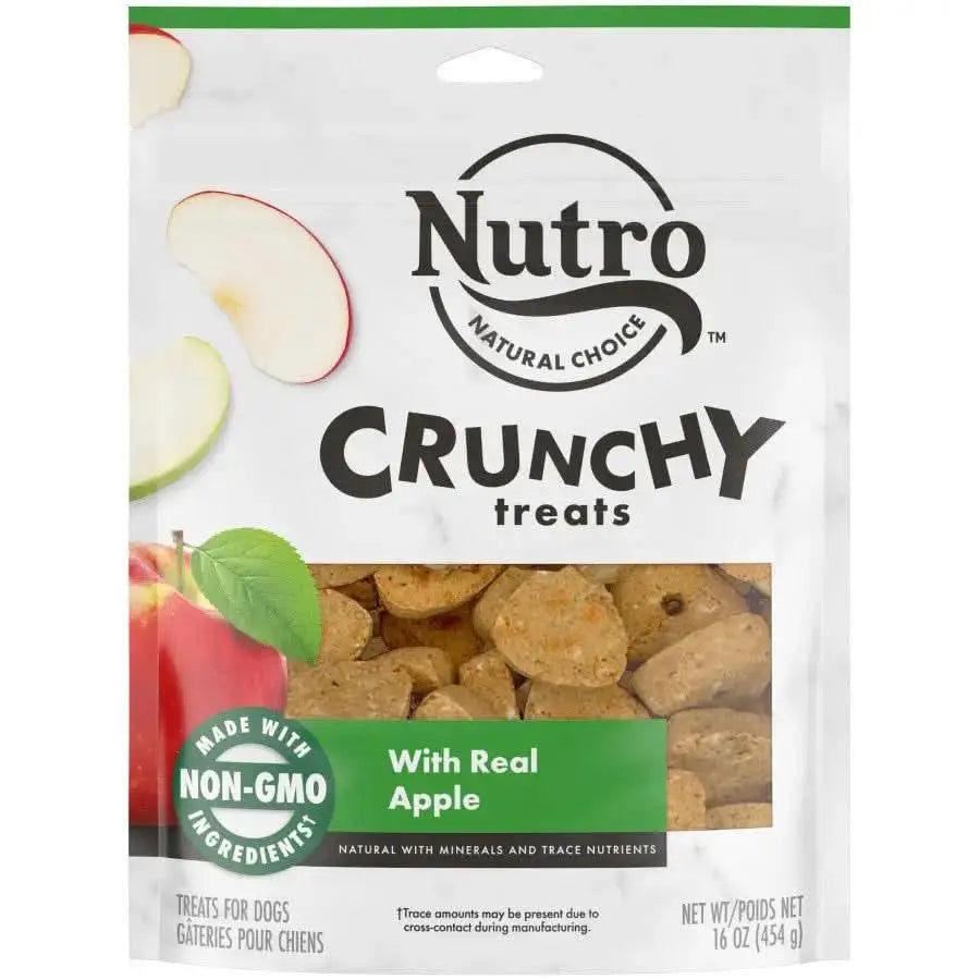 Nutro Products Crunchy Dog Treats Apple Nutro Treat