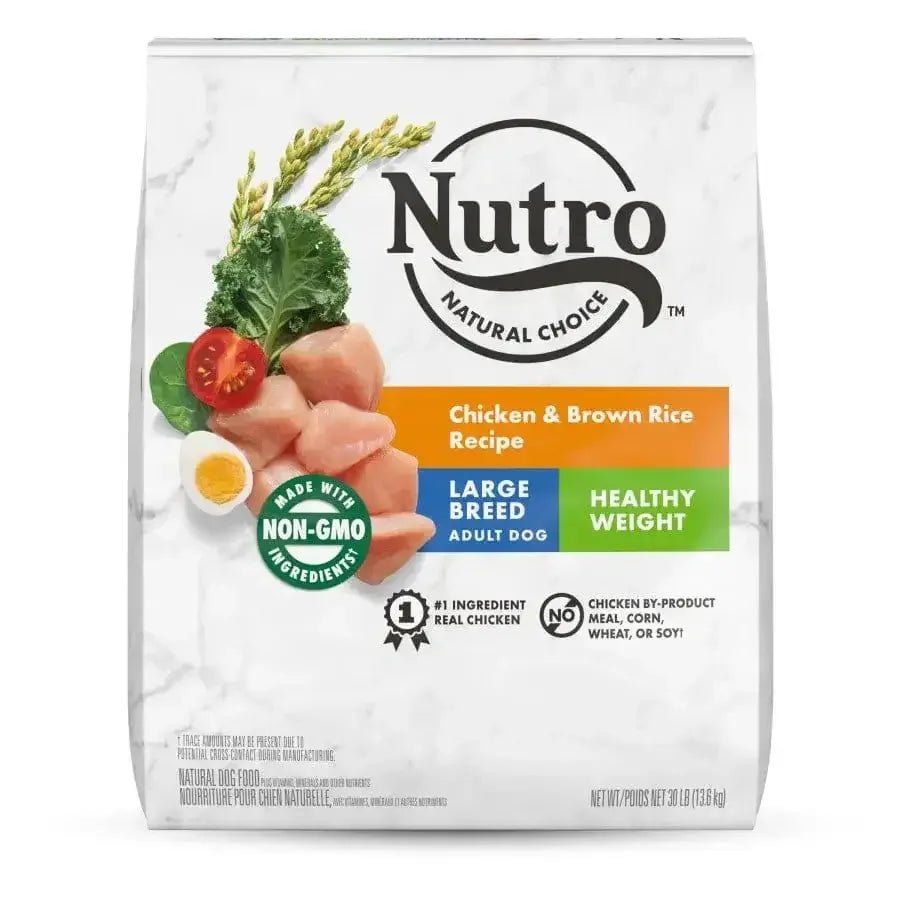 Nutro Products Natural Choice Healthy Weight Large Breed Adult Dry Dog Food Chicken & Brown Rice, - Talis Us