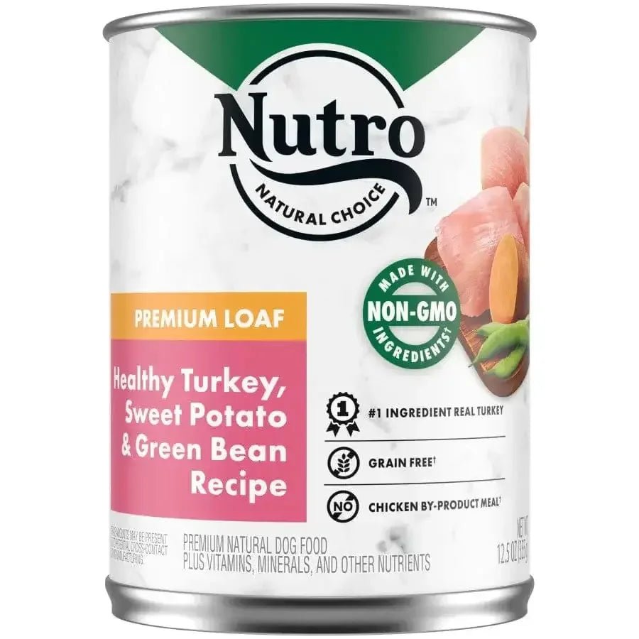 Nutro Products Premium Loaf Adult Wet Dog Food 12.5 oz, 12 pk - Talis Us