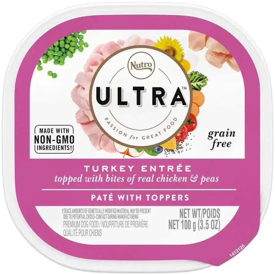 Nutro Products Ultra Grain Free Paté w/Toppers Adult Wet Dog Food - Talis Us